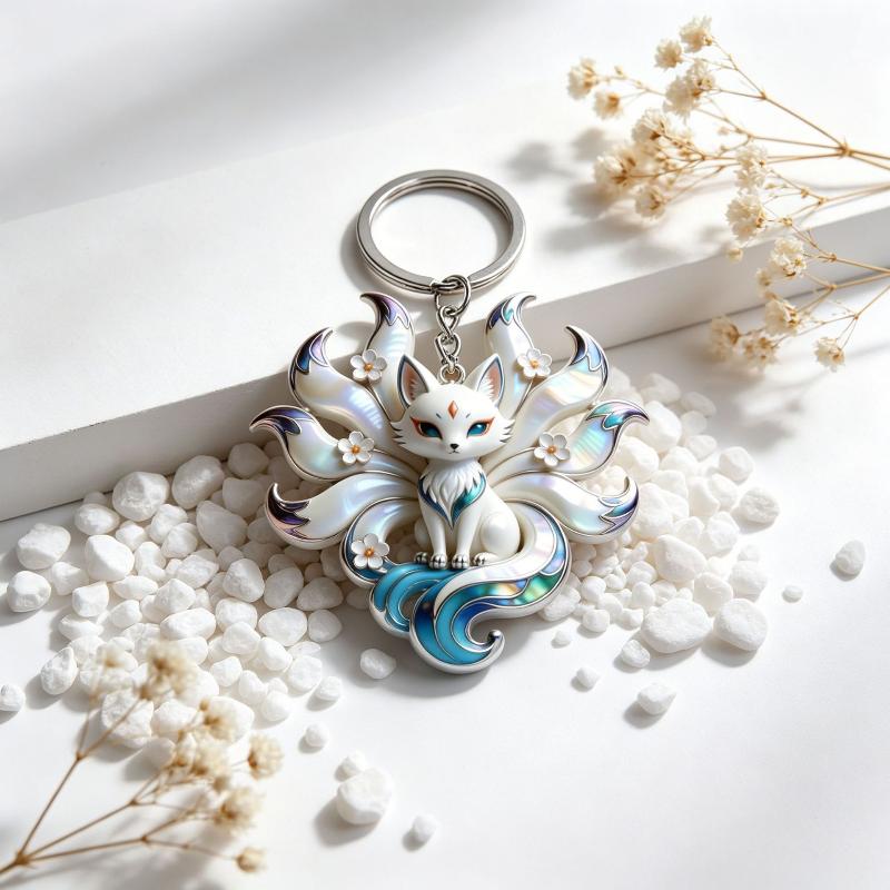 Phone Accessories For Teens - Colar com Pingente de Raposa de