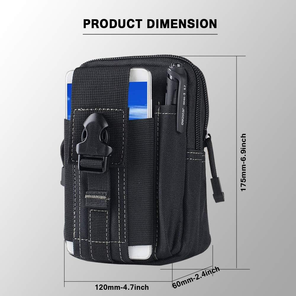 Bolsa tática molle para cinto, - Phone Accessory avaliação e preço