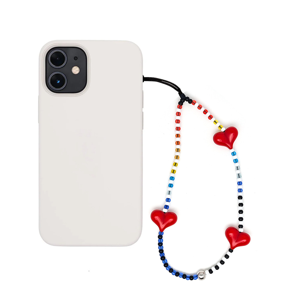 Herook y2k frisado coração tel - Phone Accessories For Teens avaliação e preço