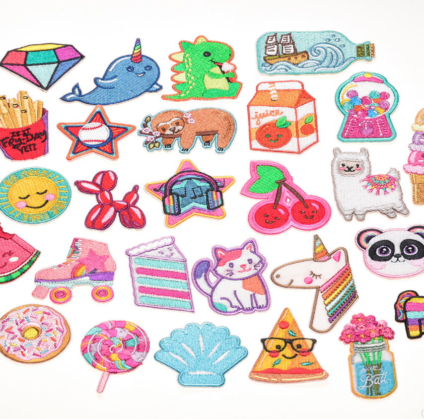 10 pçs comida animais bordado  - Phone Accessories Pictures avaliação e preço