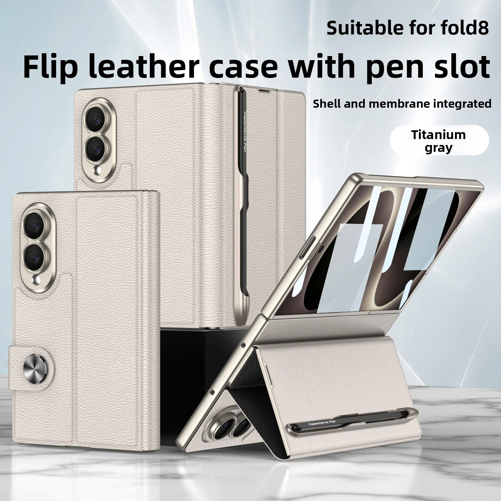 Capa de Couro Luxuosa para Sam - Tempered Glass Screen avaliação e preço