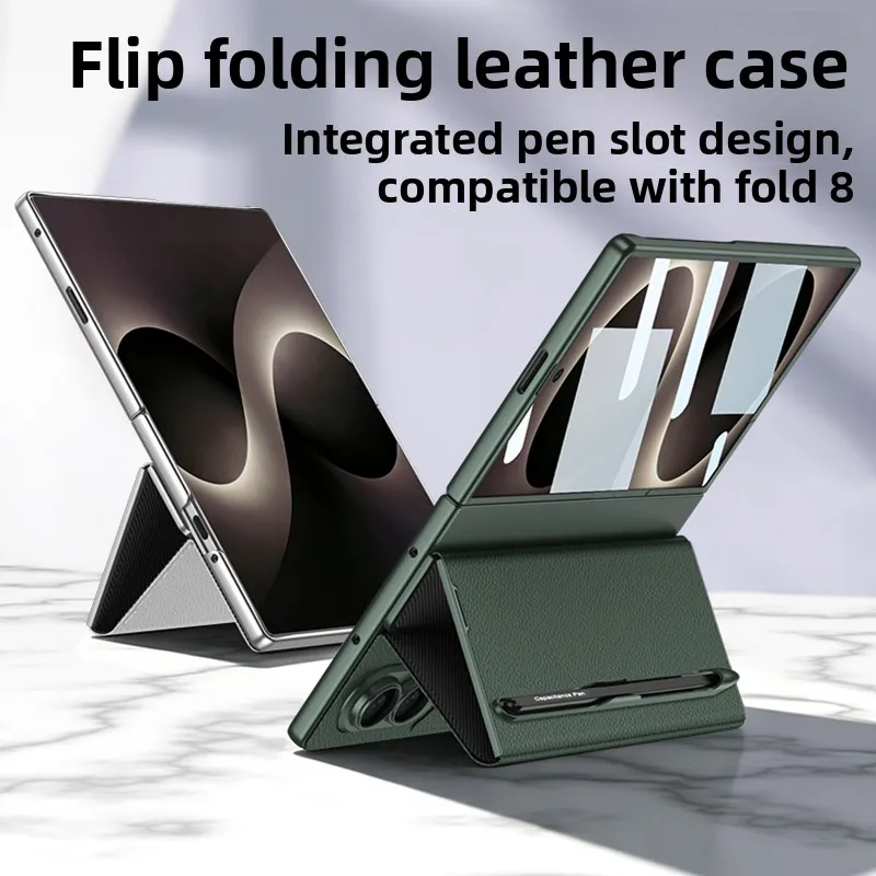 Capa de Couro Luxuosa para Sam - Tempered Glass Screen avaliação e preço