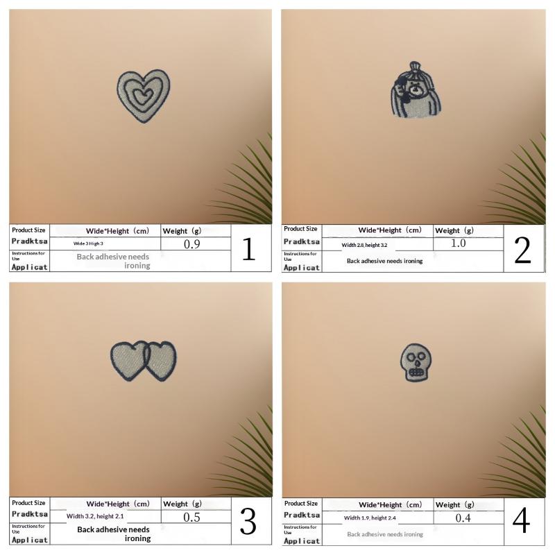 1 Conjunto de Patches Bordados - Phone Accessory avaliação e preço