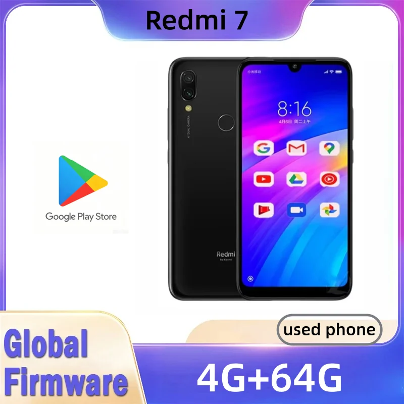 Celular Xiaomi Redmi 7 com Cap - Phone Accessories Display avaliação e preço