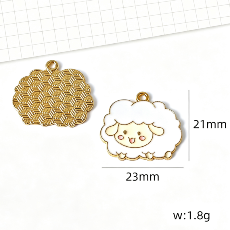 10 peças de pingente de desenh - Phone Accessory avaliação e preço