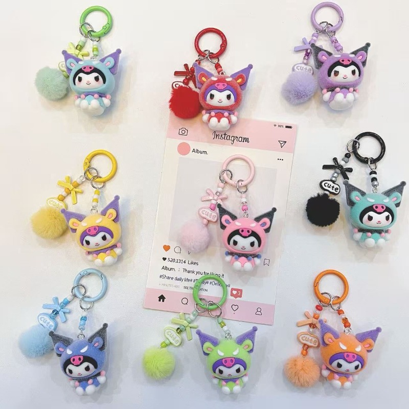 Chaveiro de Resina Kuromi Fash - Phone Accessories For Teens avaliação e preço
