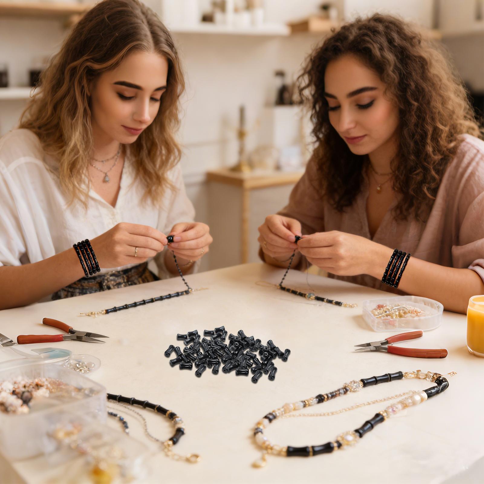 50 peças de contas de vidro de - Phone Accessories For Teens avaliação e preço