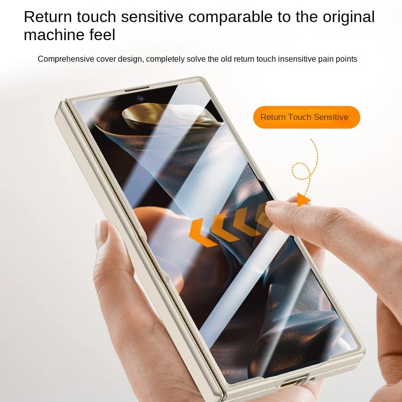 Couro de negócios de luxo com  - Tempered Glass Screen avaliação e preço